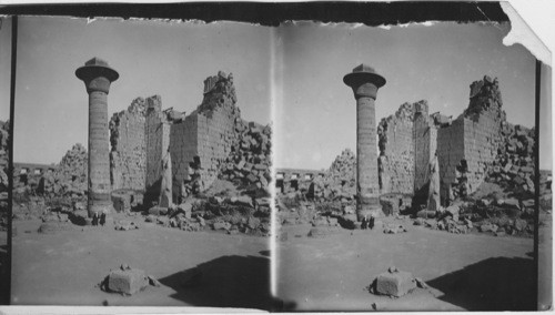 Sanctuary of temple of Ammon, Karnak, Egypt