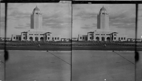 Administration Bldg., Randolph Field, the "West Point of the Air", near San Antonio, Texas