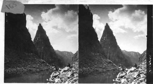 Curicante Needle, Black Canyon of the Gunnison, Colo. Curicante