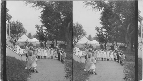 Fresh Air Children, Cherry Tree/House. Spring Valley, N.Y