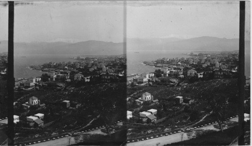 Birds eye view of Beyrouth, Palestine