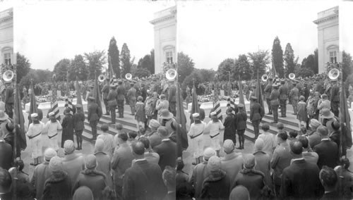 American Legion at the Tomb of the Unknown Soldier, Memorial Day, May 30, 1928, at Arlington National Cemetery