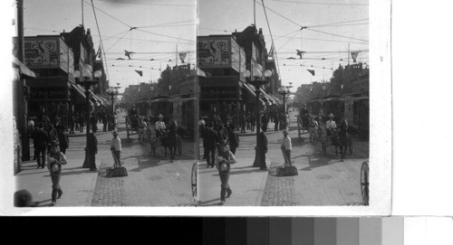 South Main Street, South from First Street. Los Angeles