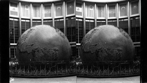 A Globe at the Ford Exhibit, Century of Progress