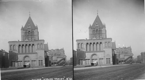 Trinity Church. Boston, Mass