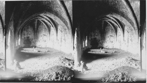 Banquet Hall - Athlit. Palestine. Asia