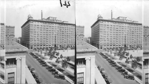 NW to DuPont Bldg., Hotel Du Pont and Rodney Square, Wilmington, Del