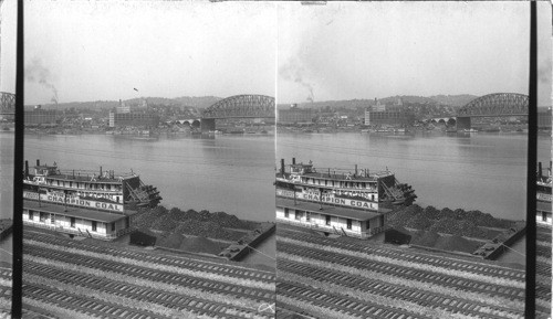 Coal Barges, Pittsburgh, Pa