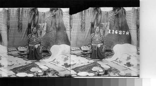 Interior Indian Tent, Minneapolis, Minn