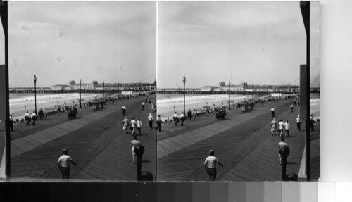 Atlantic City Boardwalk South from Breakers Hotel