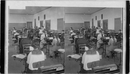 Commercial Class. High School. Rockford, Illinois