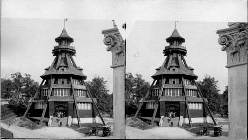 The Unique Washington State Building, La. Purchase Exposition, St. Louis Mo