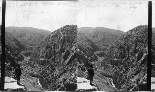 Gorge of Brook Kedron Palestine