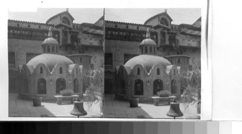 California. Capestrino Dome, Mission Inn. Riverside, Calif