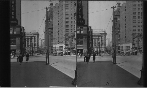 Looking North on Wisconsin Avenue, Milwaukee