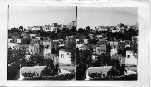 General View of Safed Looking South Palestine