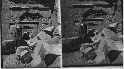 Ruined Portals of Temple of Kalabsheh, Egypt