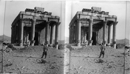 Ruins. Temple Palmyra, Syria