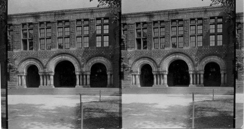 Entrance Arches, Harvard Law School, Cambridge, Mass. (Arch H.H. Richardson)