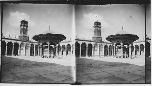 Interior Court of Mosque Mohammed Ali, Cairo, Egypt