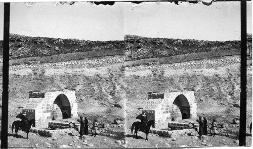 Road to Jericho, Palestine. Apostle’s Fountain