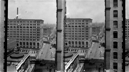 North on Calvert St., from Keyer Bldg., Calvert & German Sts