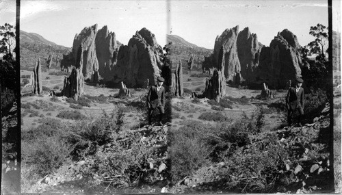 In the Heart of the Garden of the Gods, Colorado