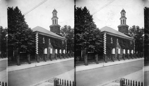 Exterior of Christ Church, Alexandria. VA