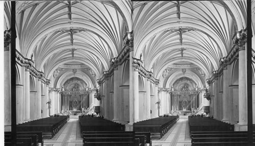 Interior Santo Domingo Church, one of the oldest churches in Peru, Lima