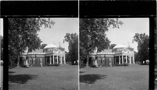 The Home of Thomas Jefferson, Monticello, VA