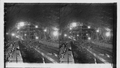 In one of the New York Subway's Largest Tunnels