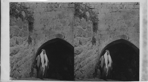 Entrance to the Tomb of the virgin, Palestine, Jerusalem