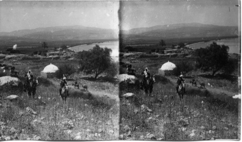 Village of Magdala, on the Sea of Galilee, where Mary Magdalene is supposed to have com from. Palestine