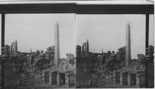 Obelisk of Queen Makere, Temple of Ammon, Karnak, Egypt