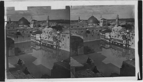 Ancient Pool of Hezekiah-N.E. to Church of Holy Sepulcher, Jerusalem