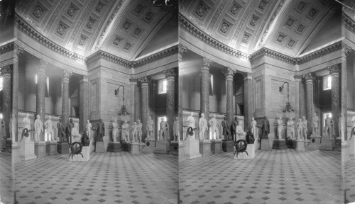 Hall of Statuary in the Capitol, Wash., D.C