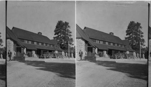 Union Pacific Agents leaving Bryce Canyon Lodge, Sept. 19, 1927, 9 A.M. Utah