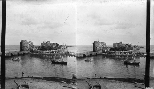 Ruins of the Castle Sidon, Syria