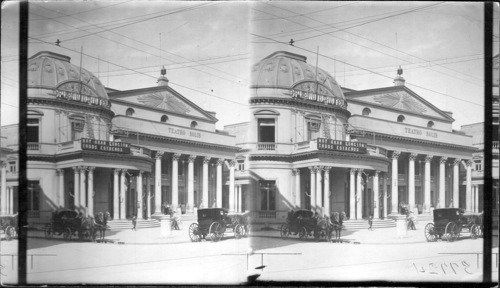 Hotel & Theatre, Montevideo, Uruguay. So. America