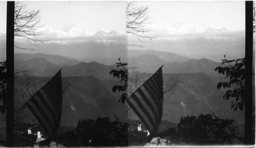 The Everlasting Snows, Mt. Kinchinjanga. Darjeeling. India