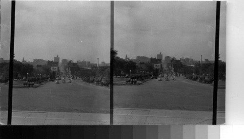 Looking West from State Capitol Bldg. St. Paul