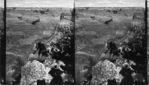 North of east from Mojave Point to Hopi Point at right - center Zoroaster and Brahma