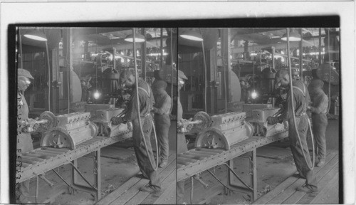 Cleaning and Chipping of Motor Castings, Ford Plant, Detroit, Mich