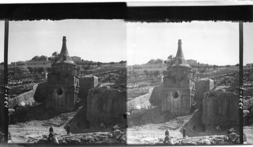 The Tomb of Absalom, Jerusalem, Palestine