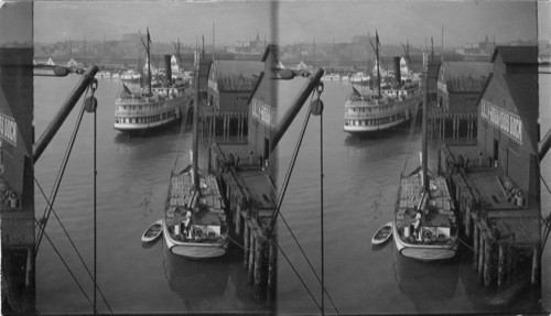 Water fronts from the coal bunkers, Seattle, Wash