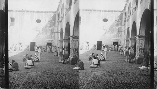 Interior of Prison - Veracruz. Mexico