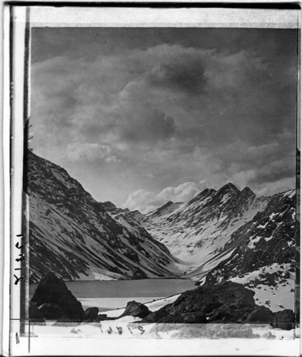 Inca Lake in the Andes of Chile