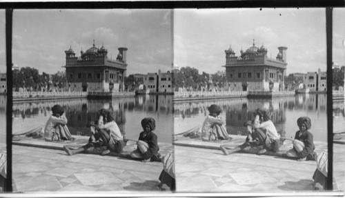 The Golden Temple and Sacred Lake, Amritsar, India