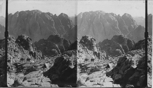 The mountains of Sinai, Sinai Peninsula, Egypt