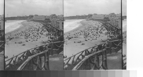 The Grand Plage, Biarritz, France. France